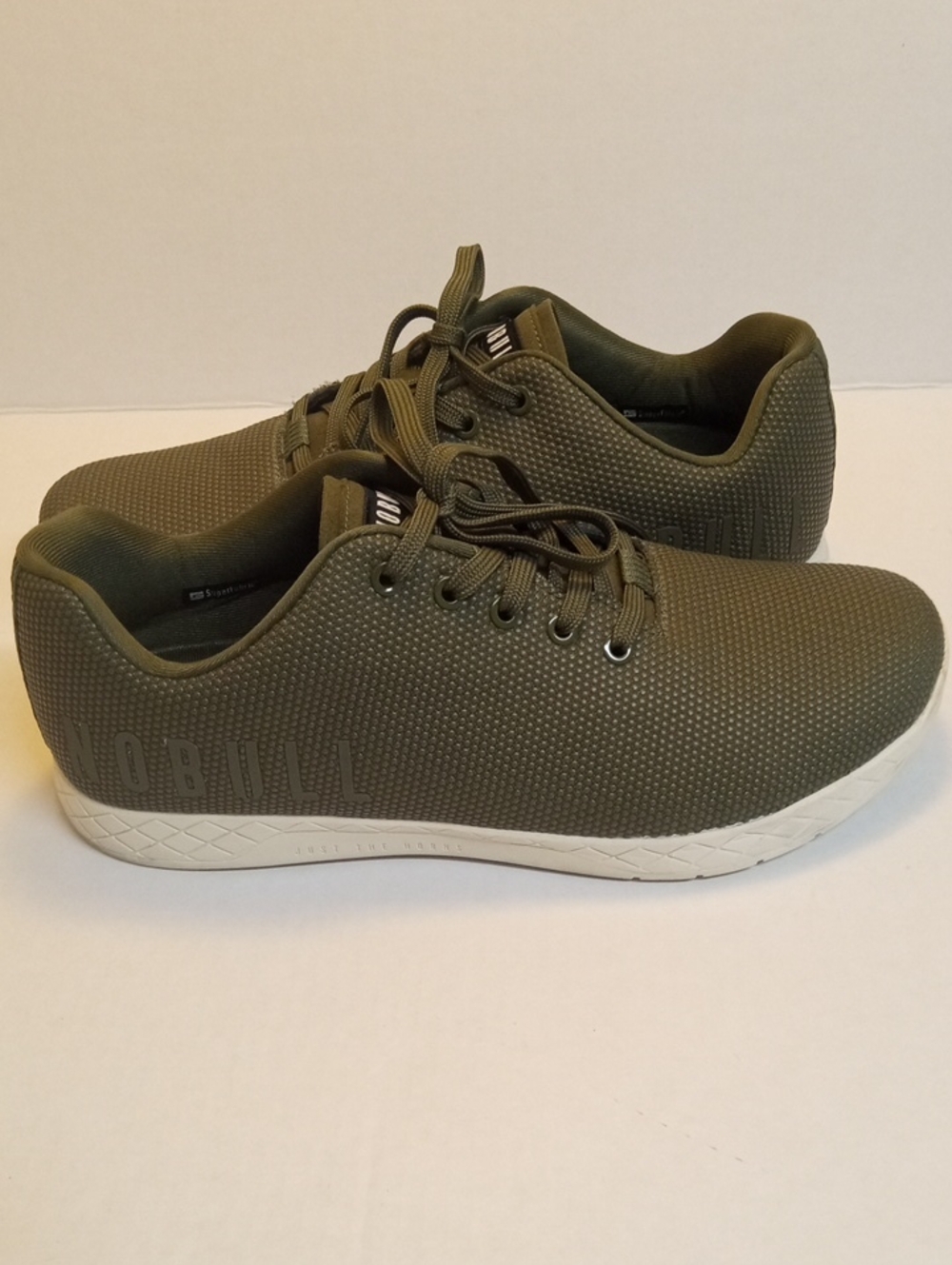 Mens Size 12 Shoes NOBULL trainers sneakers US Women's 13.5 Olive Green